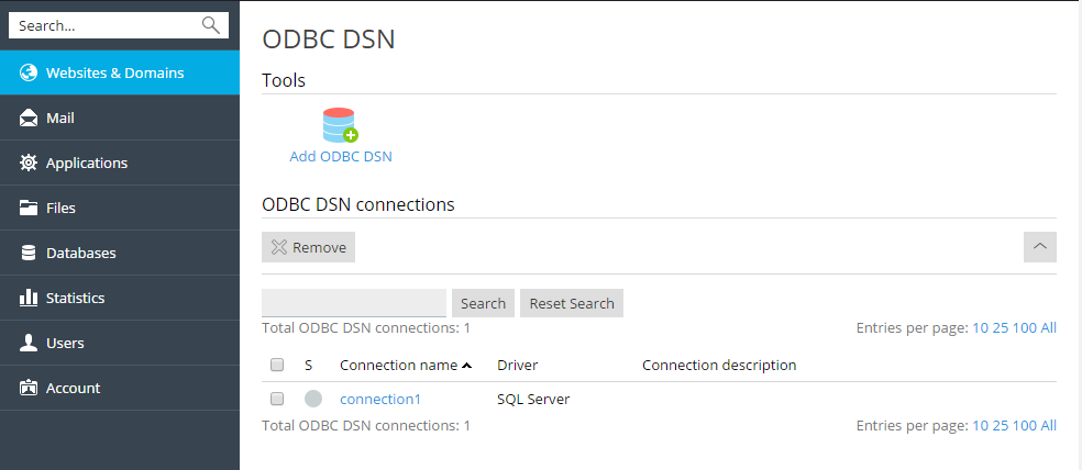 ODBC_DSN